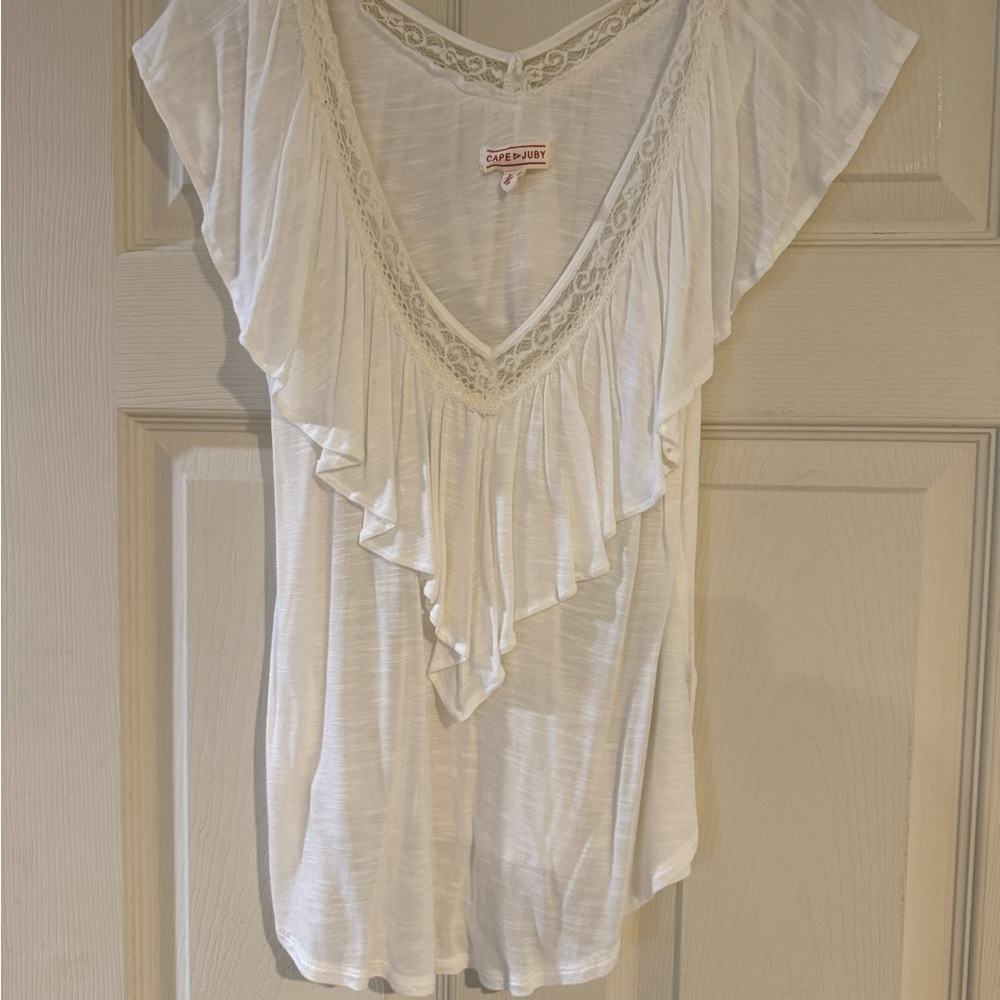 Sleeveless casual shirt size small